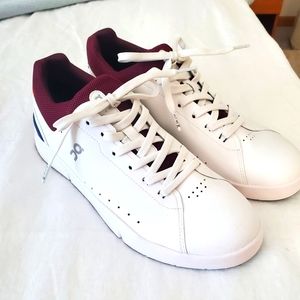 On Cloud the Roger Mulberry/Navy Men Shoes